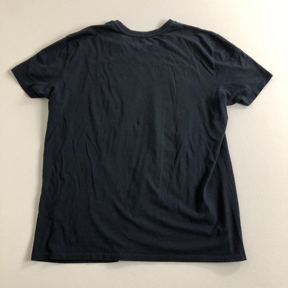 AX Armani Exchange Graphic Print Abstract Art T Shirt Size Large Blue - Picture 6 of 7